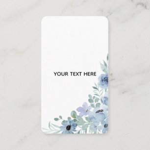 Carte De Visite Créez votre propre floral
