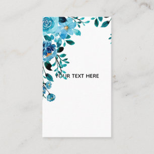 Carte De Visite Créez Votre Propre Floral