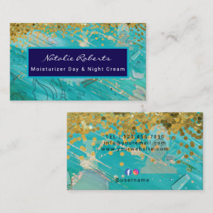 Carte De Visite Crème hydratante de jour/nuit pour salon de beauté