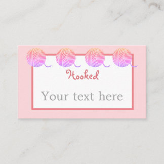 Carte De Visite Crochet de fils/Knit