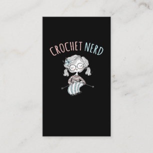 Carte De Visite Crochet Maman Hobby Artisanat Grandma Yarn Lover