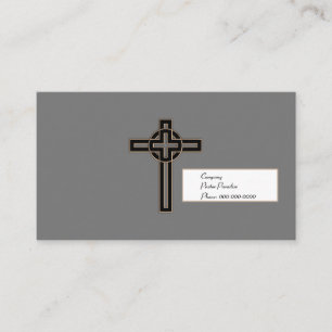 Carte De Visite Croix moderne