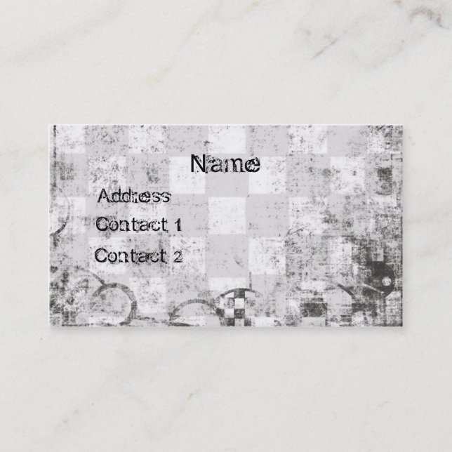 Carte De Visite Cru (Devant)
