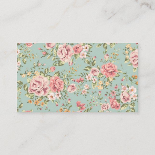 Carte De Visite Cru floral (Devant)
