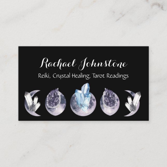 Carte de visite Crystal Moon (Devant)