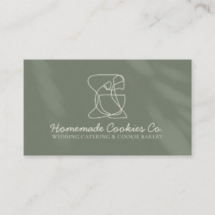 Carte De Visite Cuiseur de boulangerie alimentaire fait maison Sag