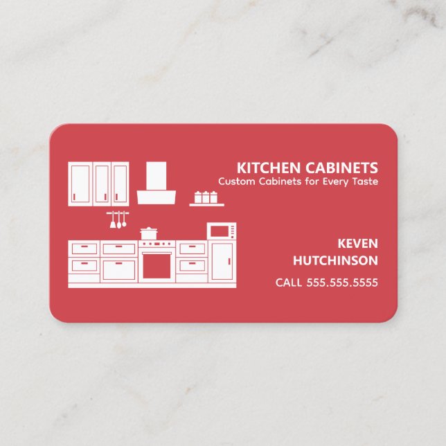 Carte De Visite 📐 Cuisine (Devant)
