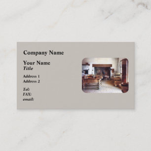 Carte De Visite Cuisine coloniale