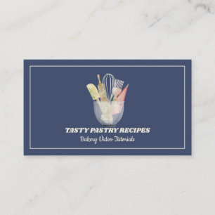 Carte De Visite Cuisine Navy Bois Rustique Boulangerie
