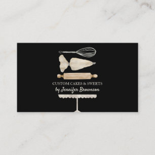 Carte De Visite Cuisine pâtissière Chef Cuisinier Cuisine créative