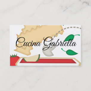 Carte De Visite Cuisine végétarien lasagne végétarienne alimentati