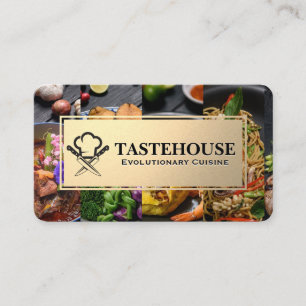 Carte De Visite Cuisines de Grand Restaurant   Traiteur