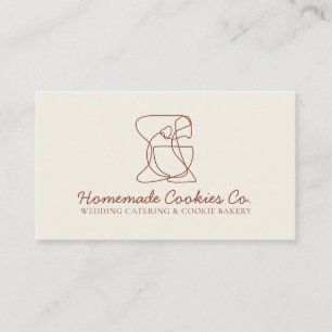 Carte De Visite Cuisinier Boulangerie Nourriture Faite Maison Crèm
