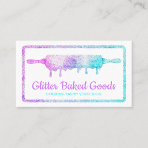 Carte De Visite Cuisson de la pâtisserie rouleau à pâtisserie gou