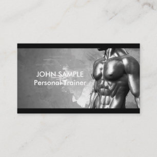 Carte De Visite Culturisme personnel de forme physique