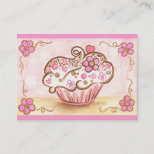 Carte de visite Cupcake