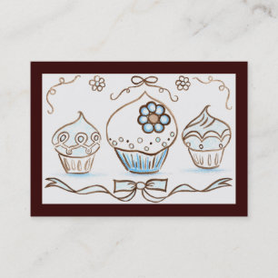 Carte de visite Cupcake