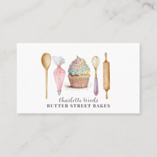 Carte De Visite Cupcake Boulangerie Pâtisserie Chef boulangerie Us