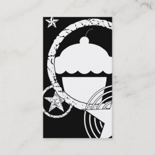 Carte De Visite cupcake punk