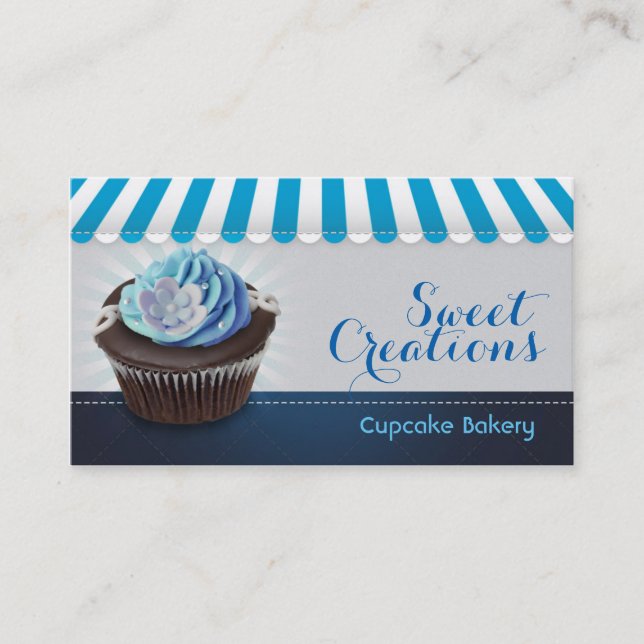 Carte De Visite Cupcakes Bakery/Sweet Bakery/Desserts (Devant)