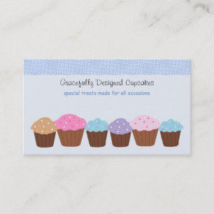 Carte De Visite Cupcakes décadents