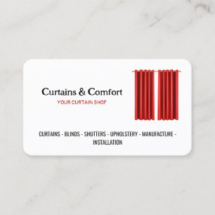 Carte De Visite Curtain Shop