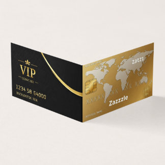 Carte de visite Custom Gold Premium