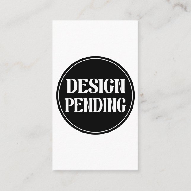 Carte De Visite Custom-made, artistic, elegant (Devant)