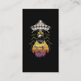 Carte De Visite Cute Cats Ufo Enlèvement UFO Kittes