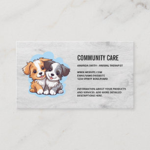 Carte De Visite Cute Puppies Cuddin