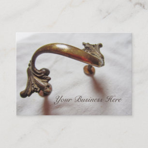 Carte De Visite -cycle de restauration de meubles réparant la