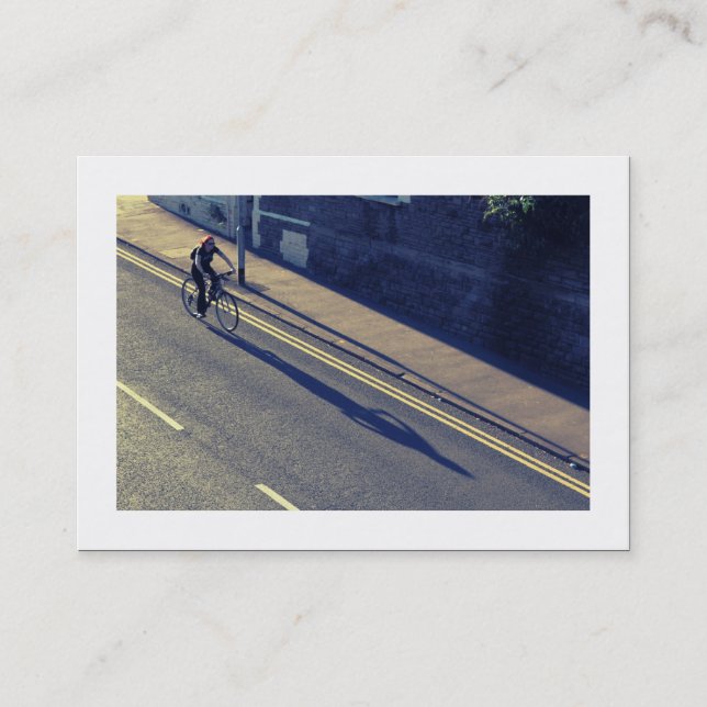 Carte De Visite Cyclisme (Cross Process) (Devant)