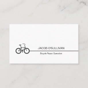 Carte De Visite Cycliste de réparation de vélos