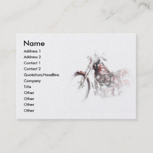 Carte de visite d'achat