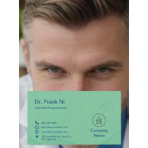 Carte de visite d'acupuncture  Carte de visite de 