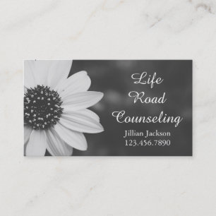 Carte De Visite Daisy Counseling Thérapeute Life Coach Business