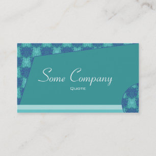 Carte De Visite Damas Abstrait (vue océan)