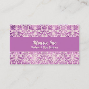 Carte De Visite Damas rose magenta