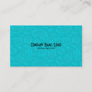 Carte De Visite Damas Vintages blanches et bleues