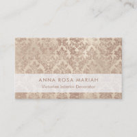 Damassé florale antique vintage ene ivoire