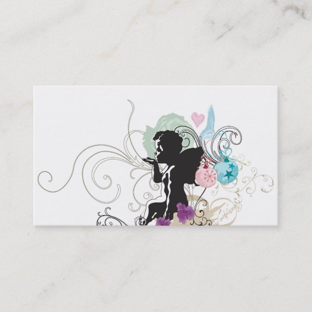 Carte de visite d'ange (Devant)
