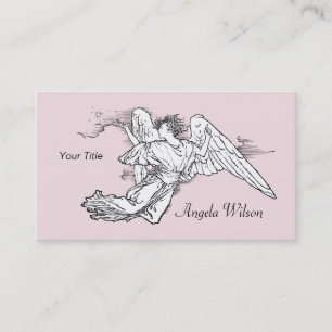 Carte de visite d'ange