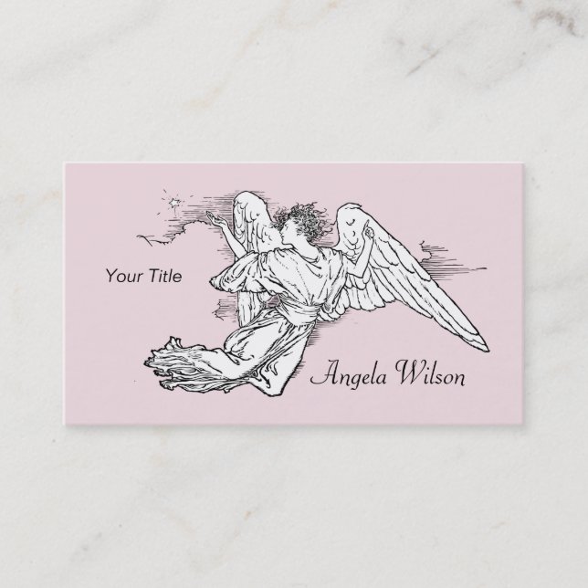 Carte de visite d'ange (Devant)