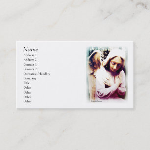 Carte de visite d'ange