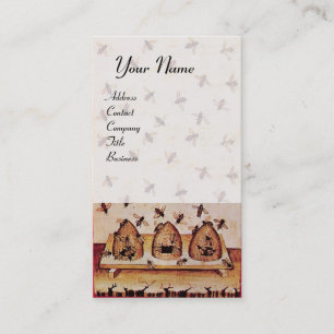 Carte De Visite DANSE DES HONEY BEES, QUATRE ÉLÉMENTS, Sceau de ci