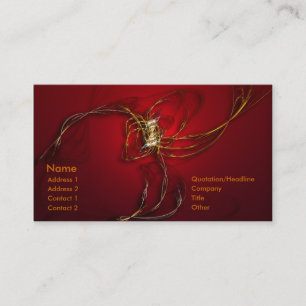 Carte De Visite Danse du feu
