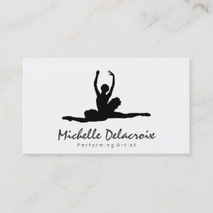 Carte De Visite Danseur de ballet