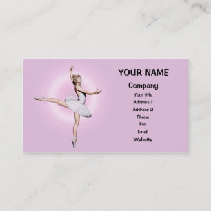 Carte De Visite Danseur de ballet