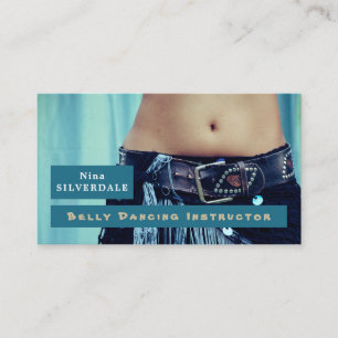 Carte De Visite Danseuse du ventre, instructeur de danse