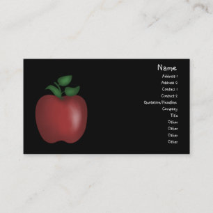 Carte de visite d'Apple